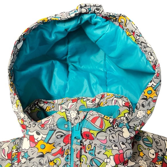 Kids Trespass TP50 Ski Jacket Teal UK 2000 mm Approximate Sz 6 See Measurements - Picture 4 of 14